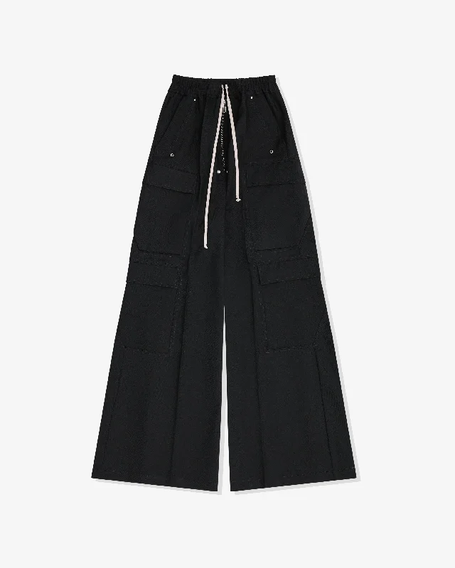 Rick Owens - Women's Porterville Cargobelas Pants - (Black) Chic Checkered Pants