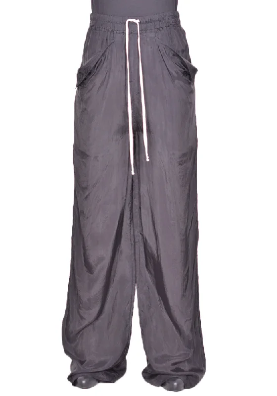 RICK OWENS WOMEN RP01D2312 LIDO PANTS BLACK Soft Cotton Pants
