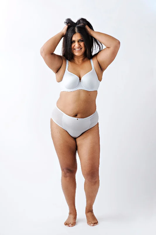 Abbie Luxe Back & Side Smoothing T-Shirt Bra in Heaven- Limited Edition Modern Contemporary Chic Abbie Luxe Back & Side Smoothing T-Shirt Bra in Heaven- Limited Edition Modern Contemporary Chic