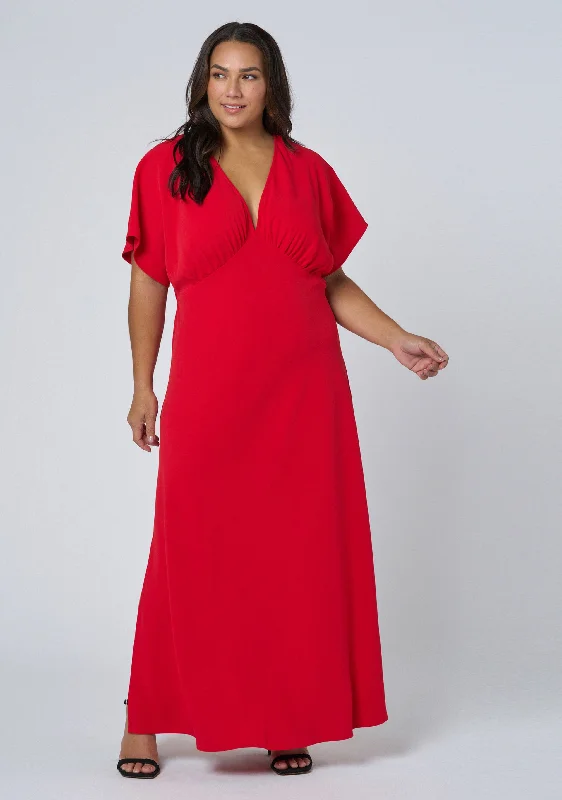 Scorching Maxi Dress Classic Solid Maxi Dress