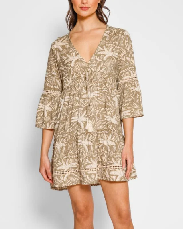 2025 Koy Las Palmas Mini Dress - K24112-33 Fashionable Mini Dress with Frills