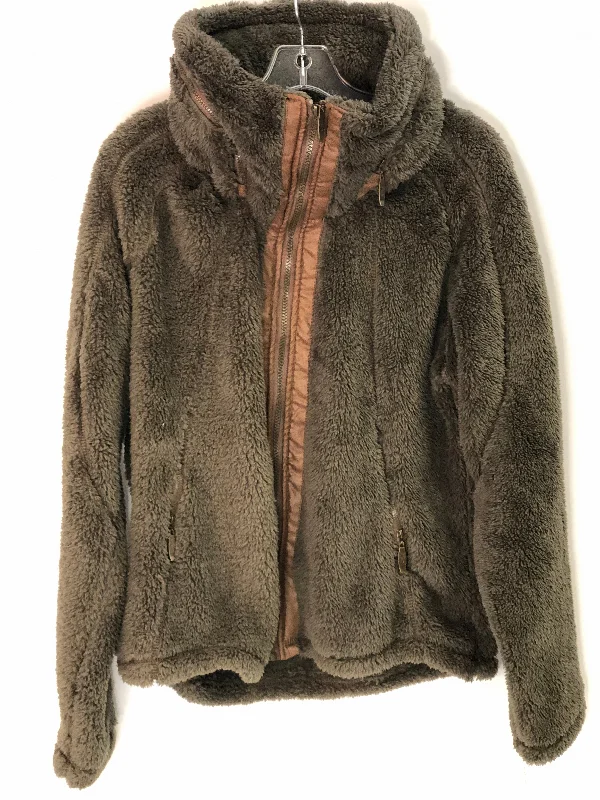 Fleece Jacket w/ Hoodie Mushroom Brown Denim Jacket Leather Jacket Suede Jacket