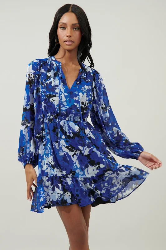 Moonflower Paxton Balloon Sleeve Mini Dress Trendy Camisole Mini Dress