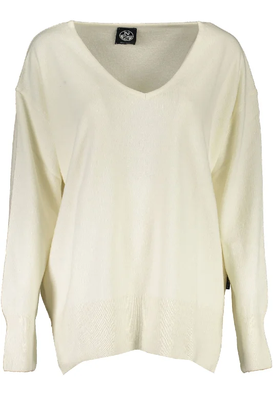 White Wool Women Sweater Soft Cozy Warm