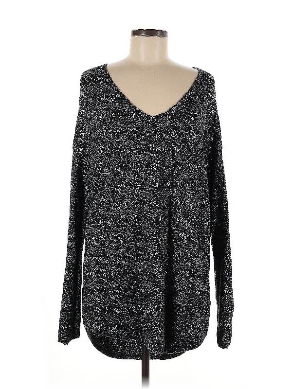Pullover Sweater Chenille Brocade Lace