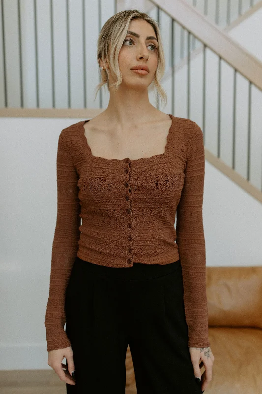 The Wilfred Sweater by Saltwater Luxe Cashmere Blend Cotton Blend Poly Blend
