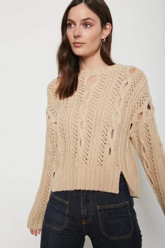 Velma Sweater Top Bright Pastel Dark
