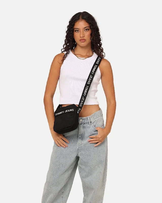 Tommy Jeans Essential Square Reporter Black Classic Blue Denim Jeans
