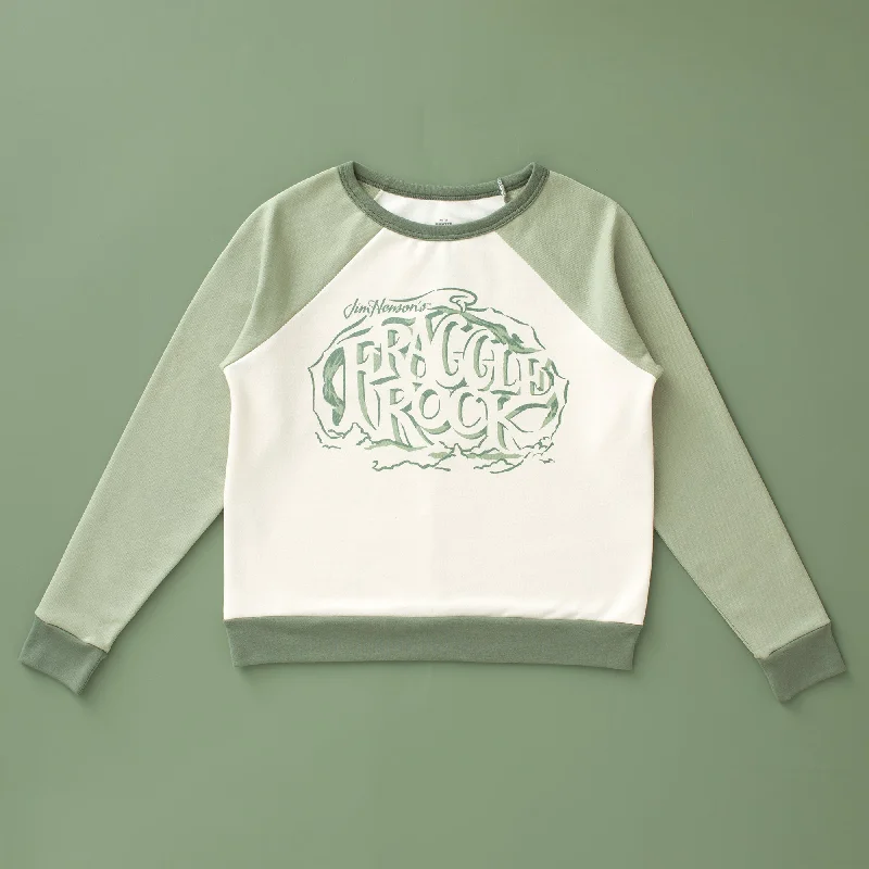 Adult Oslo Sweatshirt - Fraggle Rock Logo Sage Hoodie with Tie-Dye Psychedelic Retro Adult Oslo Sweatshirt - Fraggle Rock Logo Sage Hoodie with Tie-Dye Psychedelic Retro