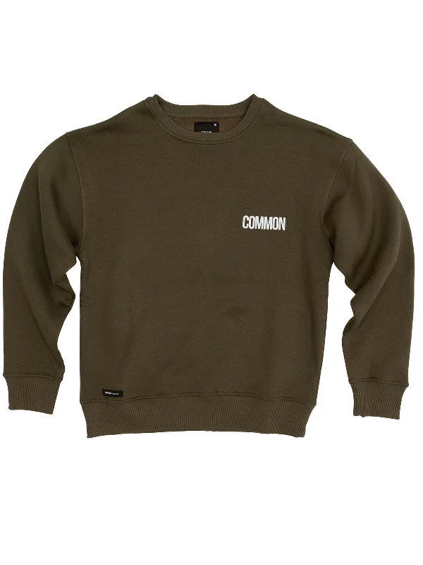 Common / Sweatshirt Hoodie with Puffed Sleeves Voluminous Trendy