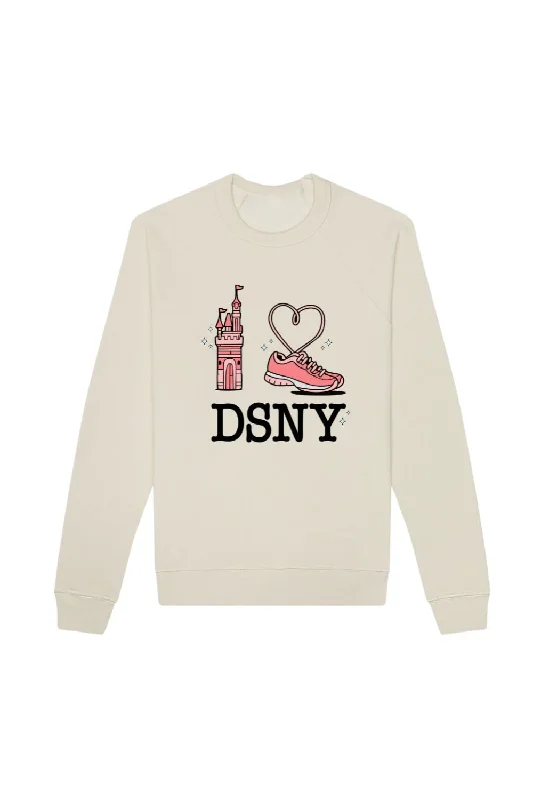 🏰 👟 DSNY Sweatshirt Hoodie with Cuffed Sleeves Snug Secure