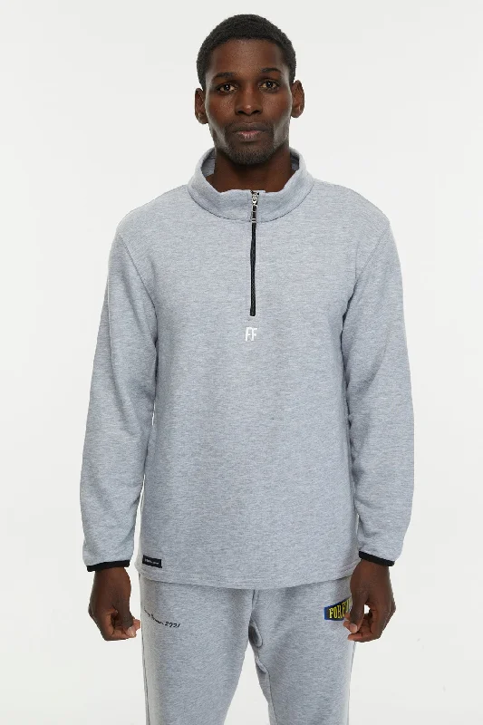 FF / Zipper Sweatshirt Hoodie Dress Longline Feminine