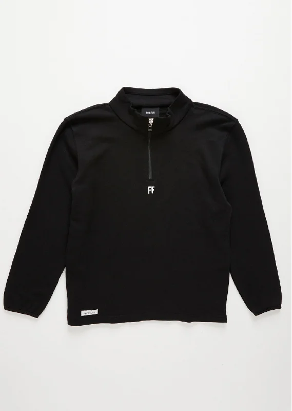 FF / Zipper Sweatshirt Hoodie with Print Artistic Unique