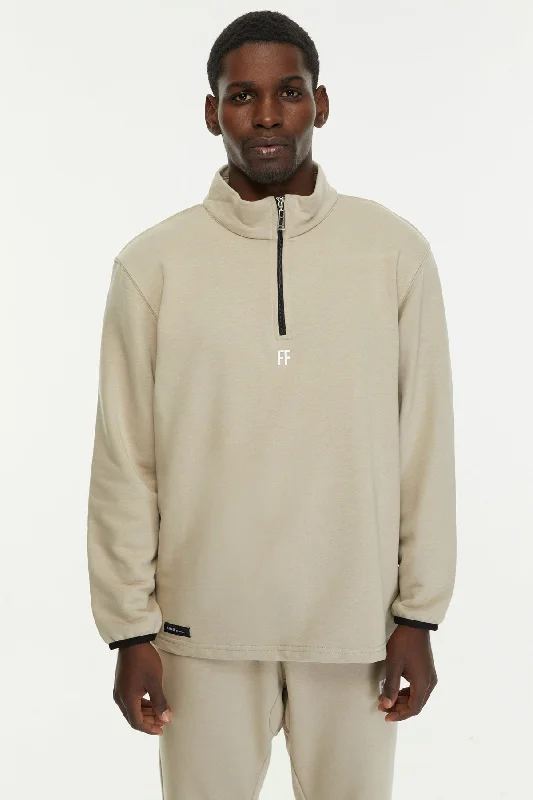 FF / Zipper Sweatshirt Hoodie with Reflective Safety Nightwear