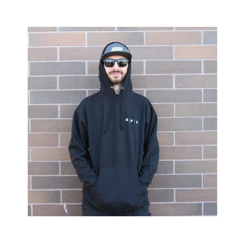 KPS 2023 Logo Hoodie Hoodie with Hem Raw Edge Edgy Unfinished