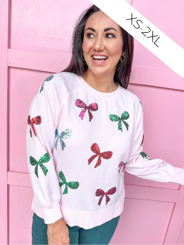 Mary Square | Katie Bows Sweatshirt Graphic Hoodie Design Print