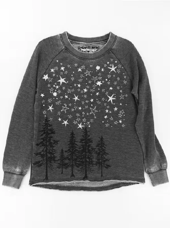 Stars & Pines Bibi Sweatshirt Hoodie with Gradient Ombre Colorful