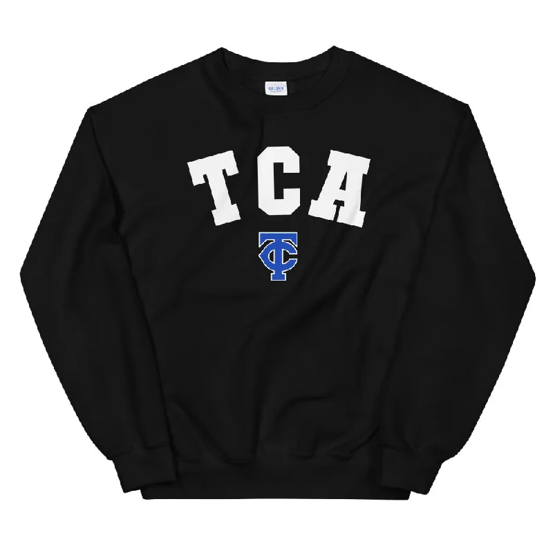TCA Unisex Sweatshirt Hoodie with Hem Raw Edge Edgy Unfinished