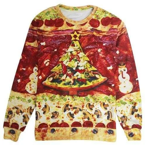 Stylish Round Collar Long Sleeve 3D Print Women's Christmas Sweatshirt - Yellow M Hoodie with Mesh Breathable Sporty Stylish Round Collar Long Sleeve 3D Print Women's Christmas Sweatshirt - Yellow M Hoodie with Mesh Breathable Sporty