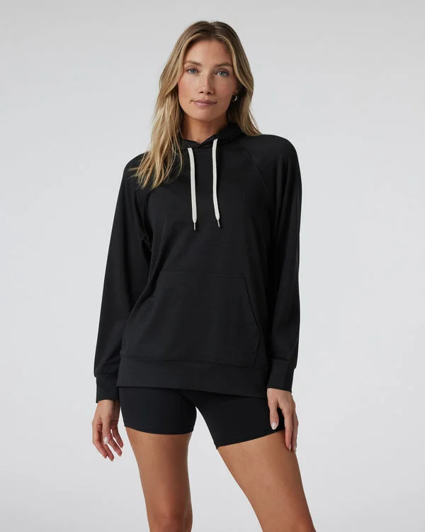 Vuori Halo Oversized Hoodie Women's Hoodie Crop Top Short Trendy